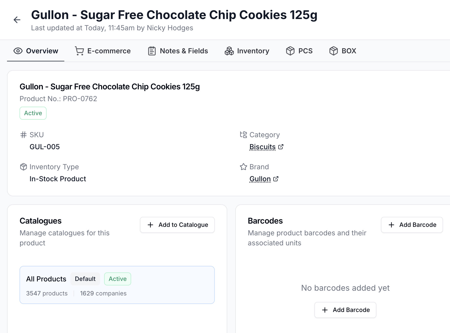 Redesigned Product Details Page