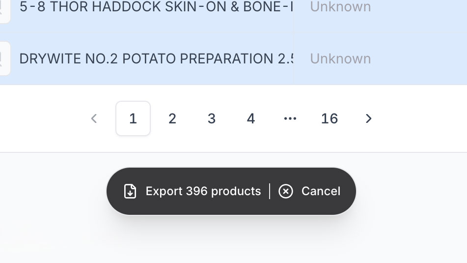 Export Products