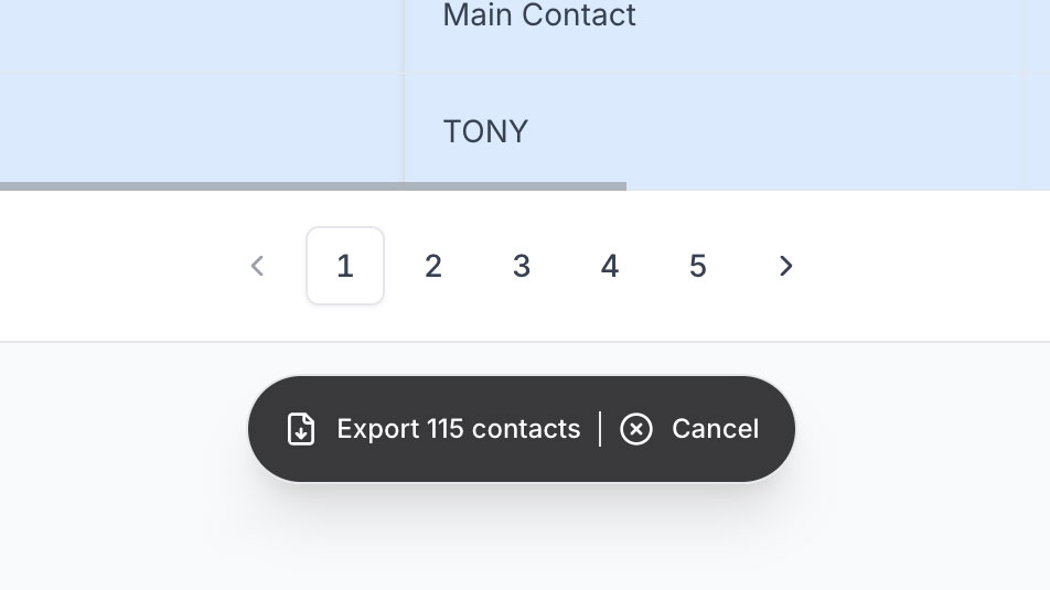 Export Contacts