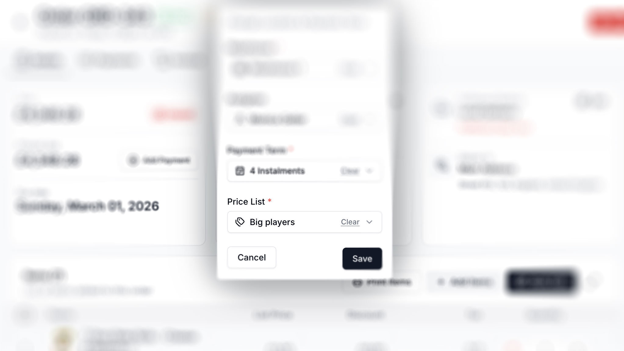 Apply Specific Price Lists to Orders