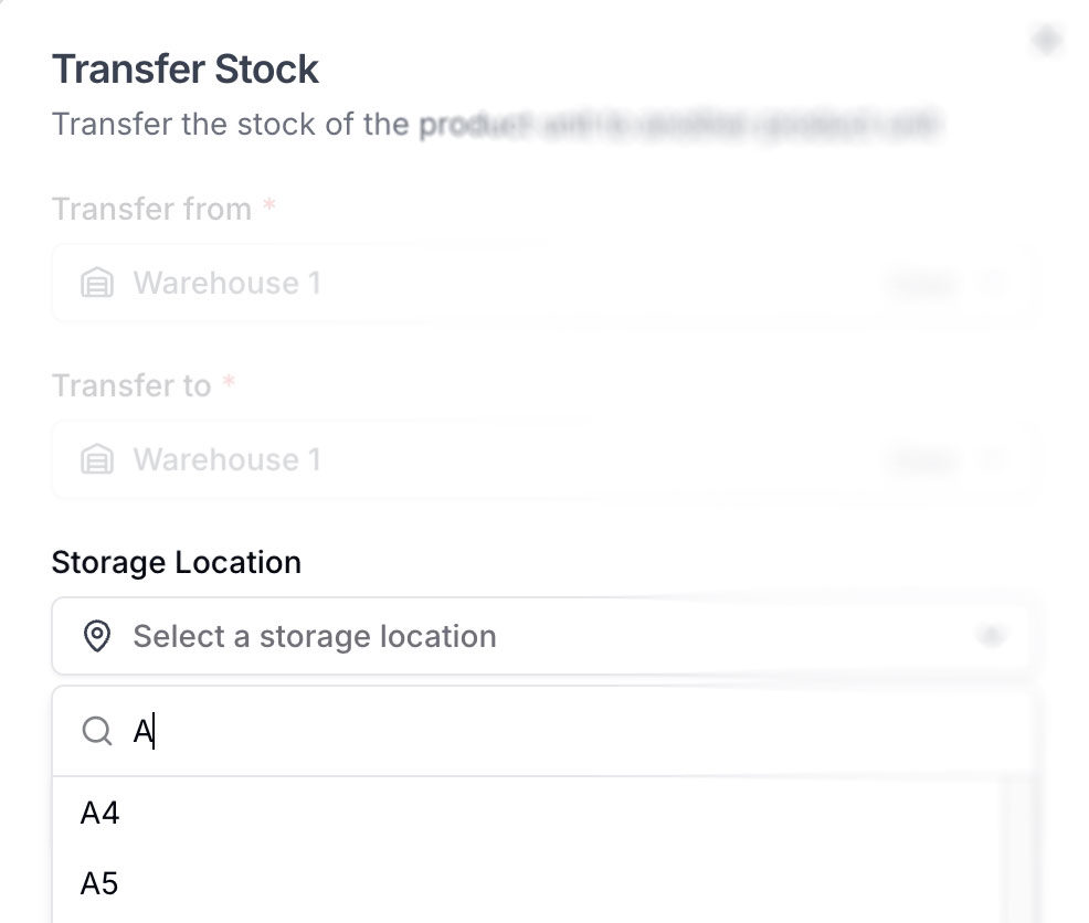 Transfer Stocks Accurately